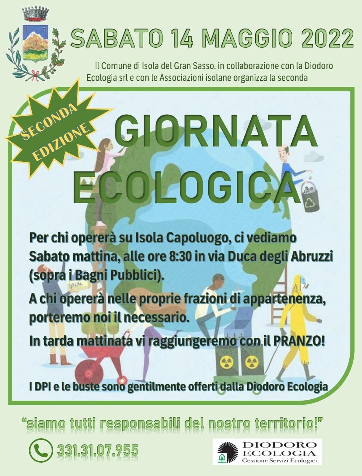 ISOLA DEL GRAN SASSO: Giornata Ecologica 2° Ed.