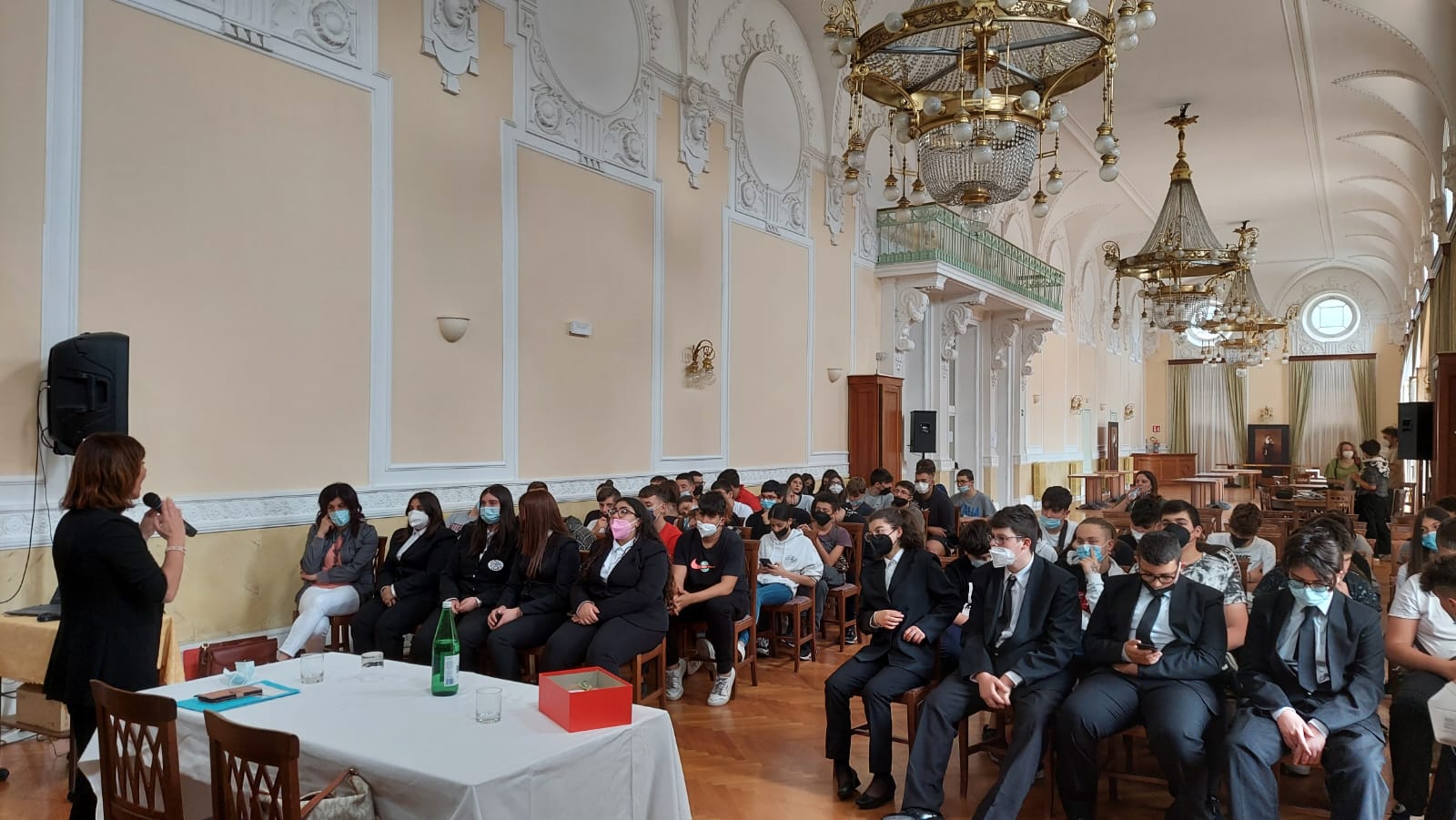 FIUGGI: Incontro a scuola