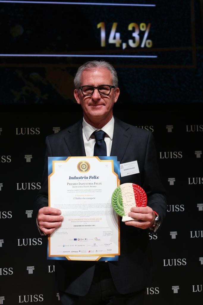 Diodoro Ecologia premiata con il premio Felix